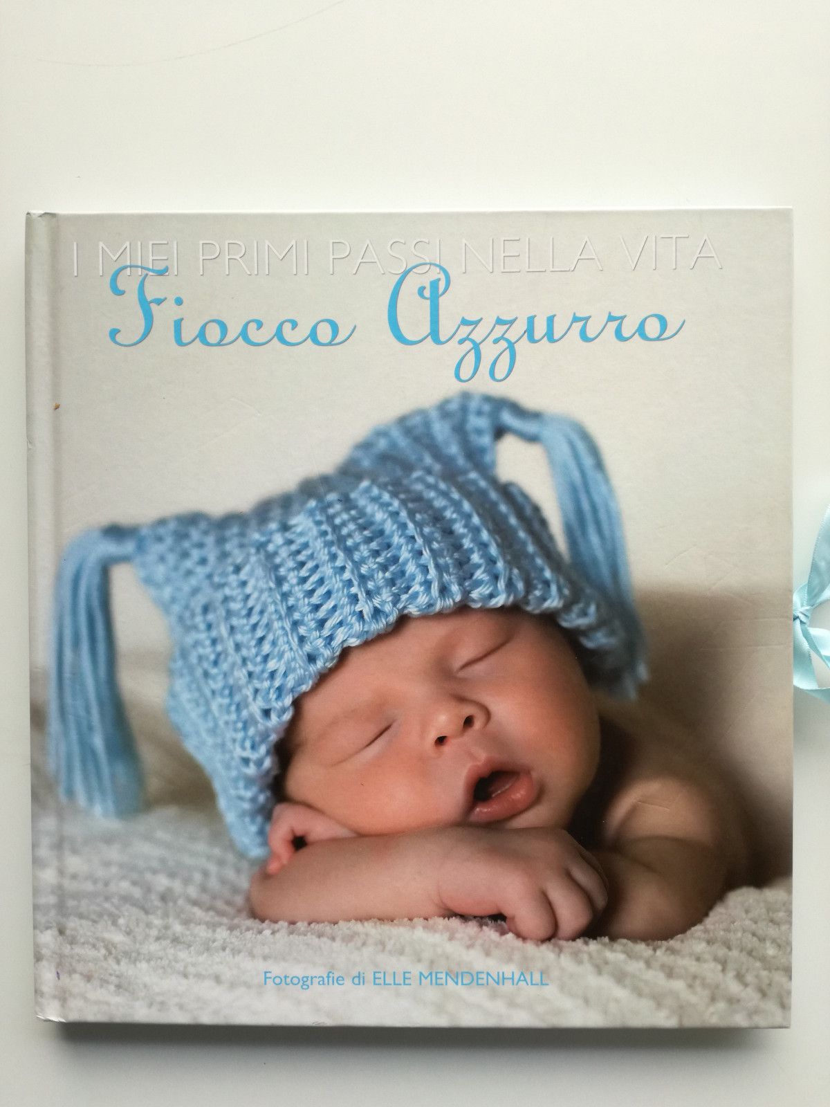 Libro Nascita Fiocco Azzurro Mybabymarket